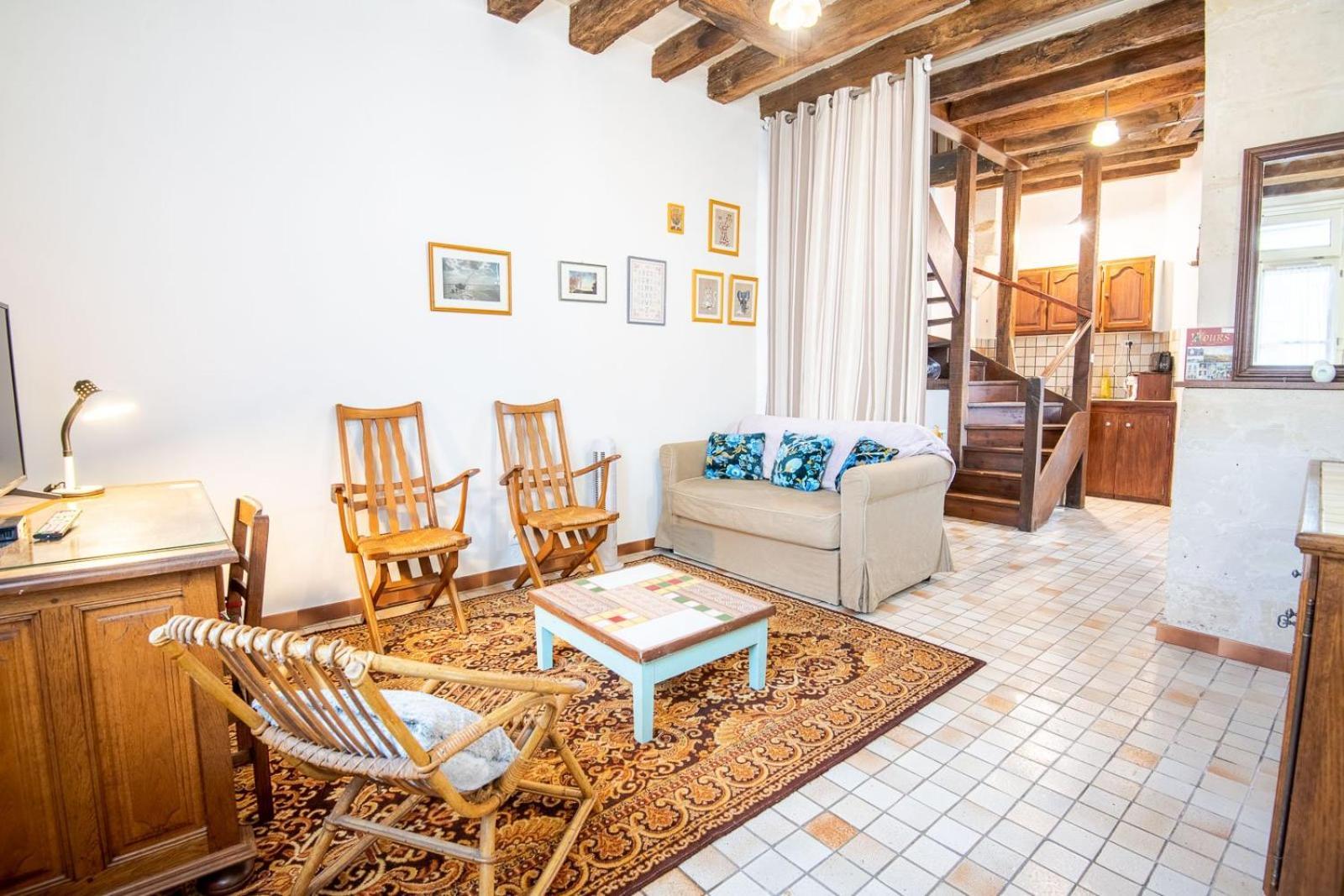L'Authentique - Tours Apartment Bagian luar foto